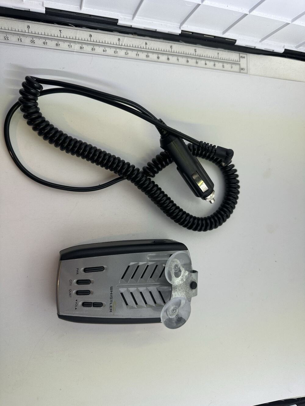 Whistler Laser Radar Detector Model 35R W Car AC Adaptor Read Description